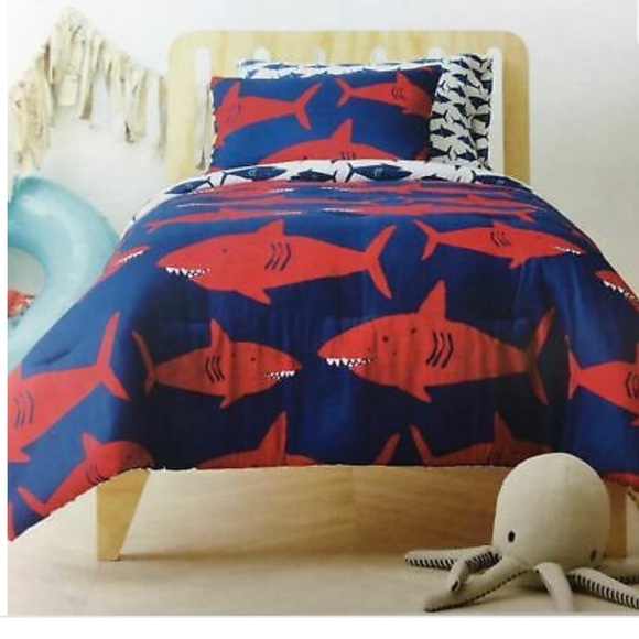 Target Bedding Shark Sheets Set And Shark Comforter Full Size